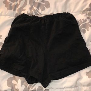 Black shorts